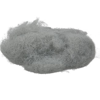 4A Lockiges Sisal | Farbe: Grau | Pro 350 gram