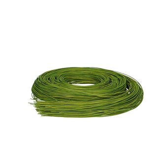 4A Rotin Rattan | Couleur: Vert pomme | Diamètre 1.5 millimètre | Par 250 gramme