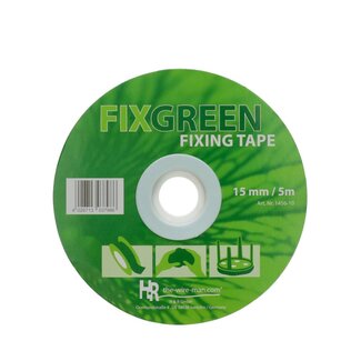 4A Fix Tenax Tape | Kleur: Groen | Breedte 15 millimeter | Lengte 5 meter | Per rol