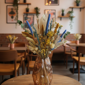 MyFlowers Boeket droogbloemen "Beautiful Dawn" | Lengte ± 55 centimeter | Gewicht ± 250 gram
