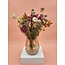 Bouquet of dried flowers "Scent of Sparkle" | Length ± 50 centimetres | With salmon-coloured and natural dried flowers