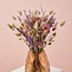 Bouquet de fleurs séchées Palette Pastel | Longueur ± 55 centimètres | Bouquet lié à la main