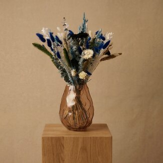 MyFlowers Bouquet de fleurs séchées New South | Longueur ± 65 centimètres | Bouquet lié à la main