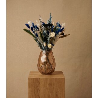 MyFlowers Bouquet de fleurs séchées New South | Longueur ± 65 centimètres | Bouquet lié à la main