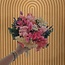 Bouquet of dried flowers Fantasy Rosa | Length ± 35 centimetres | With pink, white, and green dried flowers
