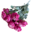 Bouquet of Artificial Ranunculus Flowers | Colour: Dark Pink | Length: 50 centimetres | Per 5 flowers