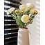 Bouquet of Artificial Ranunculus Flowers | Colour: White | Length: 50 centimetres | Per 5 flowers