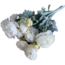 Bouquet of Artificial Ranunculus Flowers | Colour: White | Length: 50 centimetres | Per 5 flowers