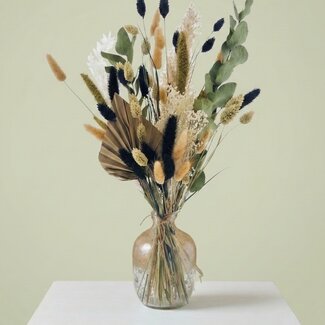 MyFlowers Bouquet of Dried Flowers "Cute" | Colour: Mixed Colours | Length ± 50 centimeter | Per bouquet