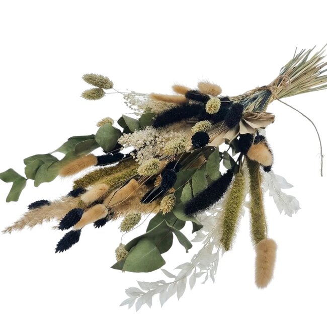 Boeket Droogbloemen "Cute Natural" | Kleur: Gemengde Kleuren | Lengte ± 50 centimeter | Per boeket