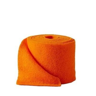 4A Felt Ribbon | Colour: Orange | Width 150 millimeter | Length 5 meter | Per roll