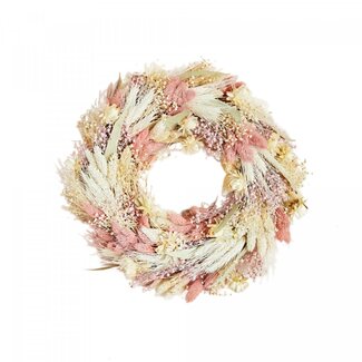 4A Blush Krans | Kleur: Rood | Diameter 25 centimeter | Per krans