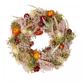 4A Harvest Krans | Kleur: Gemengde Kleuren | Diameter 35 centimeter | Per krans
