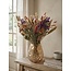 Bouquet de fleurs séchées Secret Pink | Longueur ± 60 centimètres | Avec des fleurs séchées naturelles, roses et violettes