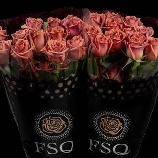 Freshy Grootbloemige Roos “Barista” | Kleur: Roze | Herkomst Ecuador | Lengte ± 60 centimeter | Per 20 verse bloemen