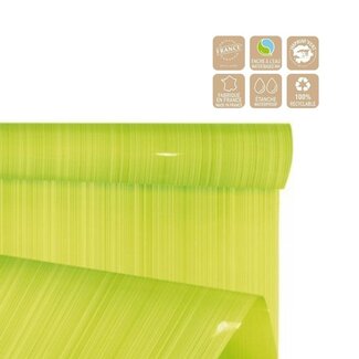 4A Film on roll “Ritmic” | Colour: Light green | Width 80 centimetre | Length 40 metre | Per roll