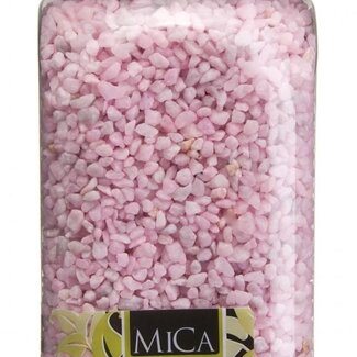 4A Kies | Farbe: Hellrosa | Durchmesser 2 - 4 millimeter | Inhalt 1 kilo | Pro Topf