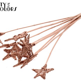 QC Lata star on stem Flat type Copper