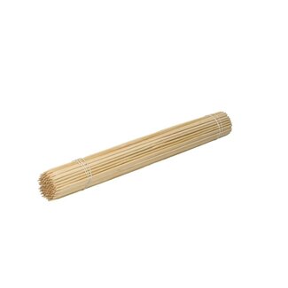 4A Bloemisterij Bamboestok | Kleur: Lichtbruin | Lengte 50 centimeter | Diameter 4.5 millimeter | Per 500 stokken