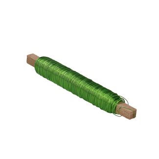 4A Enameled Copper Wire | Colour: Light green | Diameter 0.5 millimeter | Weight 100 gram | Per roll
