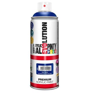 4A Acryl Sprühfarbe Farbspray “Ultramarinblau” | Farbe: Dunkelblau | Inhalt 400 milliliter | Pro Sprühdose