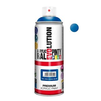 4A Acryl Spuitverf Kleurspray “Signal Blue” | Kleur: Blauw | Inhoud 400 milliliter | Per spuitbus