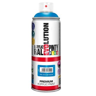 4A Acryl Sprühfarbe Farbspray “Himmelblau” | Farbe: Hellblau | Inhoud 400 milliliter | Pro Sprühdose