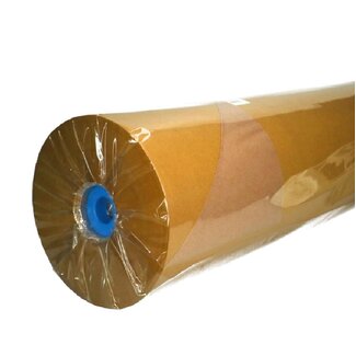 4A Paper on roll | Colour: Yellow Brown | Width 60 centimeter | 50 gram/m2 | Weight 12 kilo | Per roll