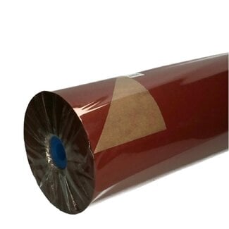 4A Papier op rol | Kleur: Rood Bruin | Breedte 50 centimeter | 50 gram/m2 | Gewicht 10 kilo | Per rol
