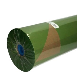 4A Papier op rol | Kleur: Lichtgroen Bruin | Breedte 50 centimeter | 50 gram/m2 | Gewicht 10 kilo | Per rol