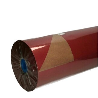 4A Papier op rol | Kleur: Bordeauxrood Bruin | Breedte 50 centimeter | 50 gram/m2 | Gewicht 10 kilo | Per rol