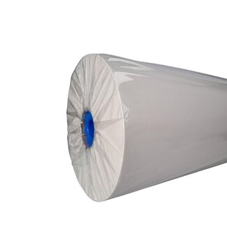 4A Papier op rol | Kleur: Natuurlijk Wit | Breedte 50 centimeter | 50 gram/m2 | Gewicht 10 kilo | Per rol
