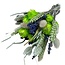 Boeket droogbloemen "Fantasy Lavender Green" | Lengte ± 30 centimeter | Met paarse lavendel en groene droogbloemen