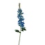 Ridderspoor Kunstbloem | Kleur: Blauw | Delphinium kunstbloemen | Lengte ± 70 centimeter | Per kunstbloem