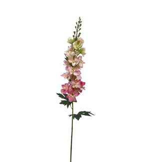 Arti Flora Delphinium Artificial Flower | Colour: Pink | Delphinium artificial flowers | Length ± 70 centimetre | Per piece