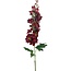 Ridderspoor Kunstbloem | Kleur: Rood | Delphinium kunstbloemen | Lengte ± 70 centimeter | Per stuk