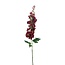 Ridderspoor Kunstbloem | Kleur: Rood | Delphinium kunstbloemen | Lengte ± 70 centimeter | Per kunstbloem