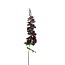 Ridderspoor Kunstbloem | Kleur: Bordeauxrood | Delphinium kunstbloemen | Lengte ± 70 centimeter | Per kunstbloem