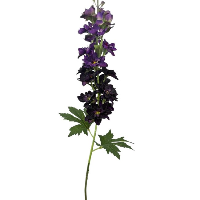 Ridderspoor Kunstbloem | Kleur: Paars | Delphinium kunstbloemen | Lengte ± 70 centimeter | Per stuk