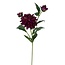 Dahlia Artificial Flower | Colour: Fuchsia | Length ± 60 centimetre | 3 flower heads per stem | Per piece