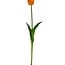 Tulp Kunstbloem | Kleur: Oranje | Tulipa kunstbloemen | Lengte ± 45 centimeter | Per stuk