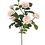 Mini Roos Kunstbloem | Kleur: Lichtroze | Rozen kunstbloemen | Lengte ± 70 centimeter | Per stuk