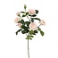 Mini Roos Kunstbloem | Kleur: Lichtroze | Rozen kunstbloemen | Lengte ± 70 centimeter | Per kunstroos
