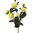 Mini Roos Kunstbloem | Kleur: Geel | Rozen kunstbloemen | Lengte ± 70 centimeter | Per stuk