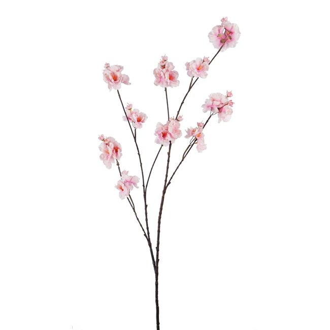 Kersenbloesem Kunstbloem | Kleur: Roze | Lengte ± 115 centimeter | Per kunstbloem