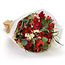 Boeket droogbloemen "Fantasy Rosso" | Lengte ± 35 centimeter | Met rode, witte en groene droogbloemen
