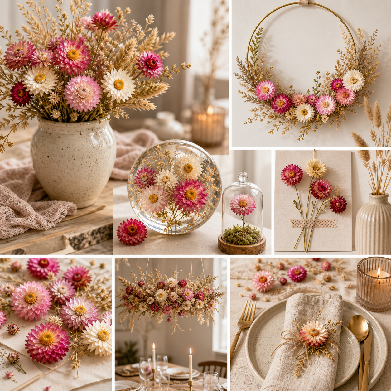 Helichrysum (Immortelles) : Tout sur les fleurs de paille | Déco durable et astuces DIY créatives