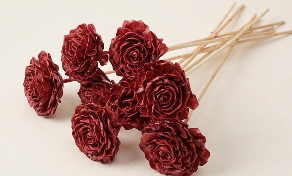 Dhaliya (Shola) : Fleur Luxuriante Faite à la Main | MyFlowers.shop