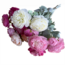 Ranunkel-Kunstblumenstrauß | Farbe: Gemischt | Länge: ± 50 Zentimeter | Mit 6 Blumen