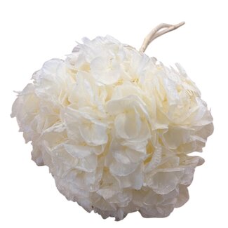 Casa Alegria Bleached Hydrangea Hortensia Preserved | Colour: White | Length ± 50 centimetre | Diameter 15 centimetre | Per stem